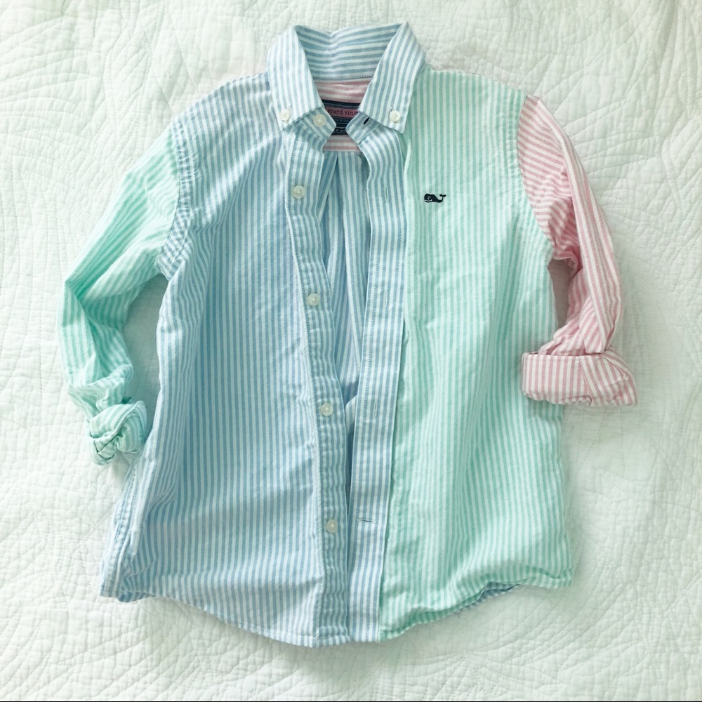 Vineyard Vines Boys Button Down 3T